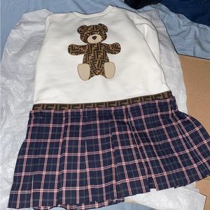 Baby Fendi dress 24M . Great for a gift , special event or photo shoot